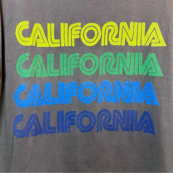 AVIATOR NATION gray California tee RARE - Picture 5 of 16